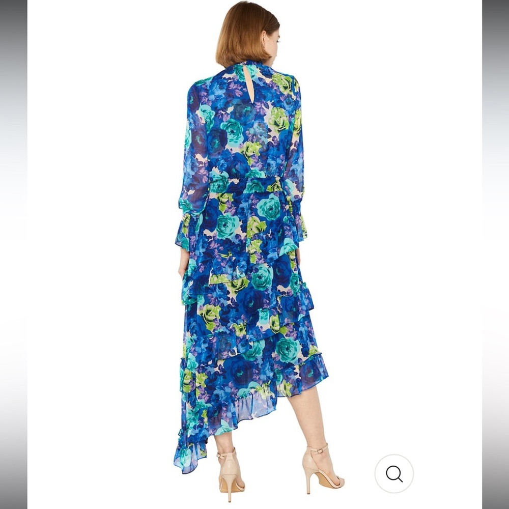 MISA Los Angeles Rania Dress In Blue Maxi - Picture 2 of 13
